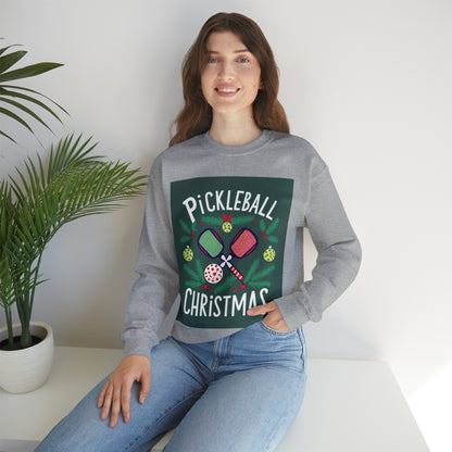 Pickleball Christmas - Unisex Heavy Blend™ Crewneck Sweatshirt