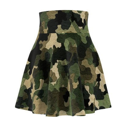 Classic Camo | Camouflage Wrap | Traditional Camo - Women's Skater Skirt (AOP)