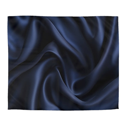 Blue Silk, Microfiber Duvet Cover