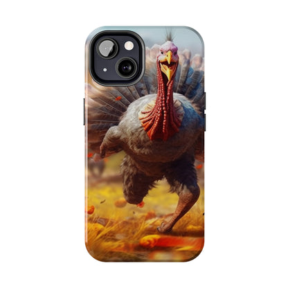 Thanksgiving Trot Turkey Run Athlete Sprint Racer Holiday Feast Dinner - Tough Phone Cases