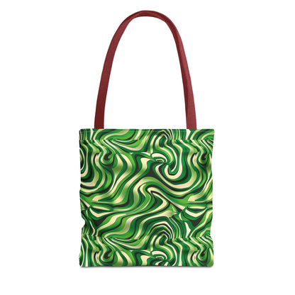 Disco Zebra Green - Tote Bag (AOP)