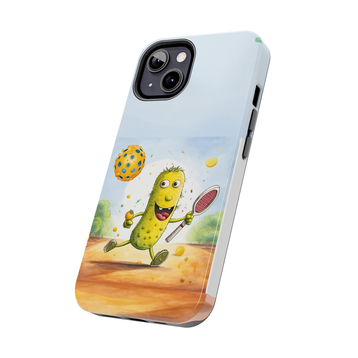 Pickleball Play: Pickle Sport Action Game, Fast Dink Ball - Tough Phone Cases