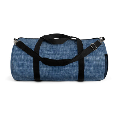 Outdoor Bass Boat Style - Denim Design Artwork - Duffel Bag