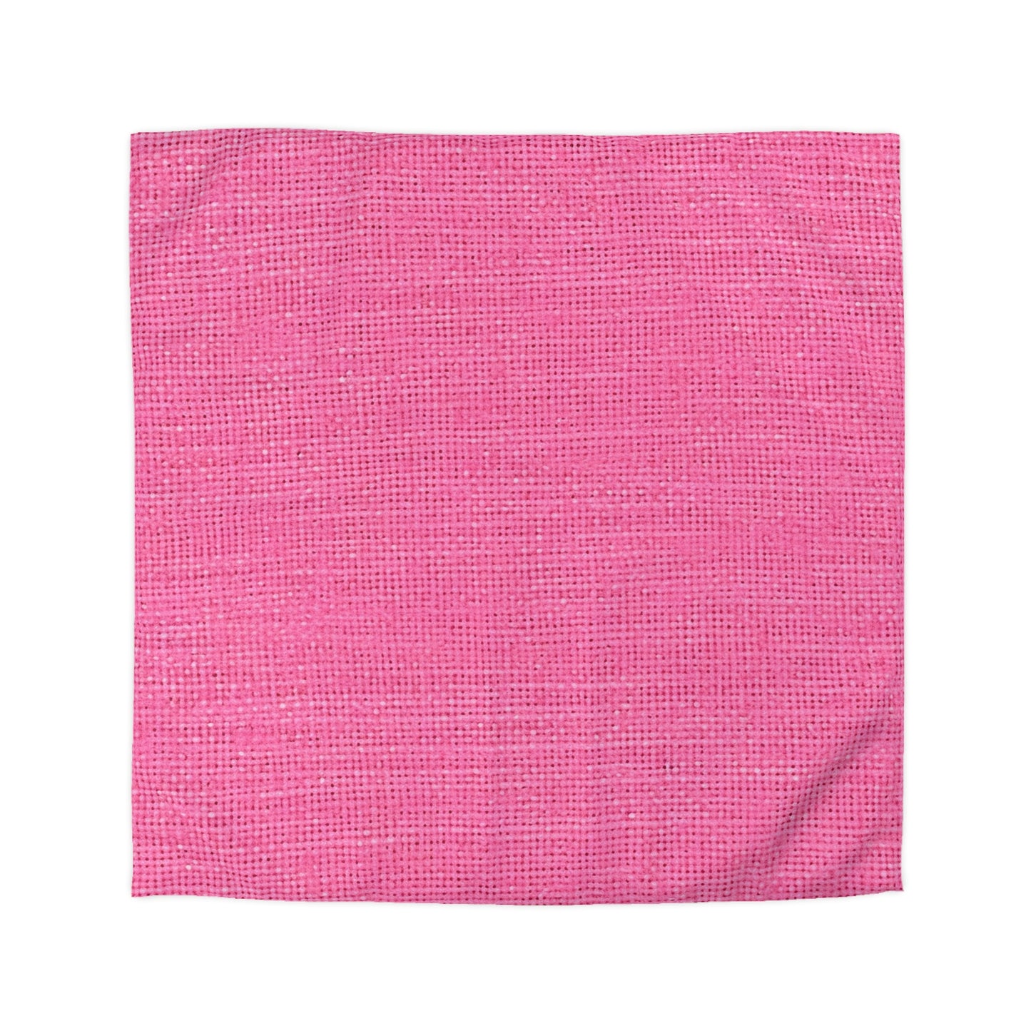 Estilo de tela de diseñador de mezclilla rosa con forma de muñeca - Funda nórdica de microfibra 