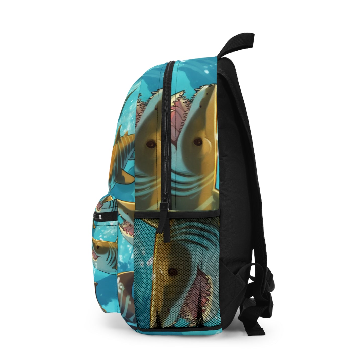 Tiger Shark: Ocean Marine Wildlife - Underwater - Backpack