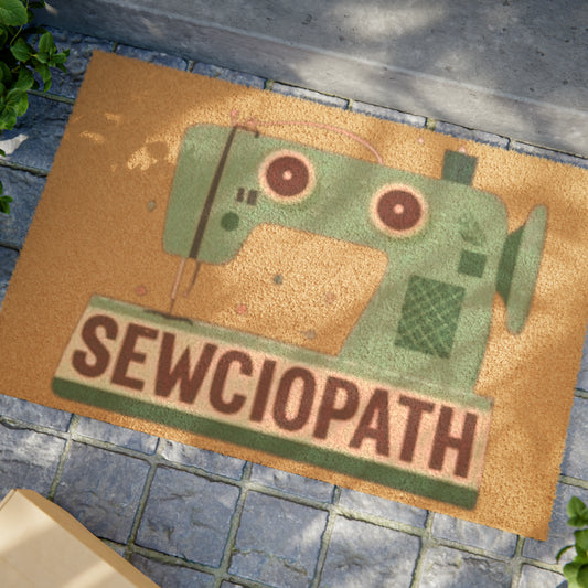 Sewing Sewciopath - Doormat