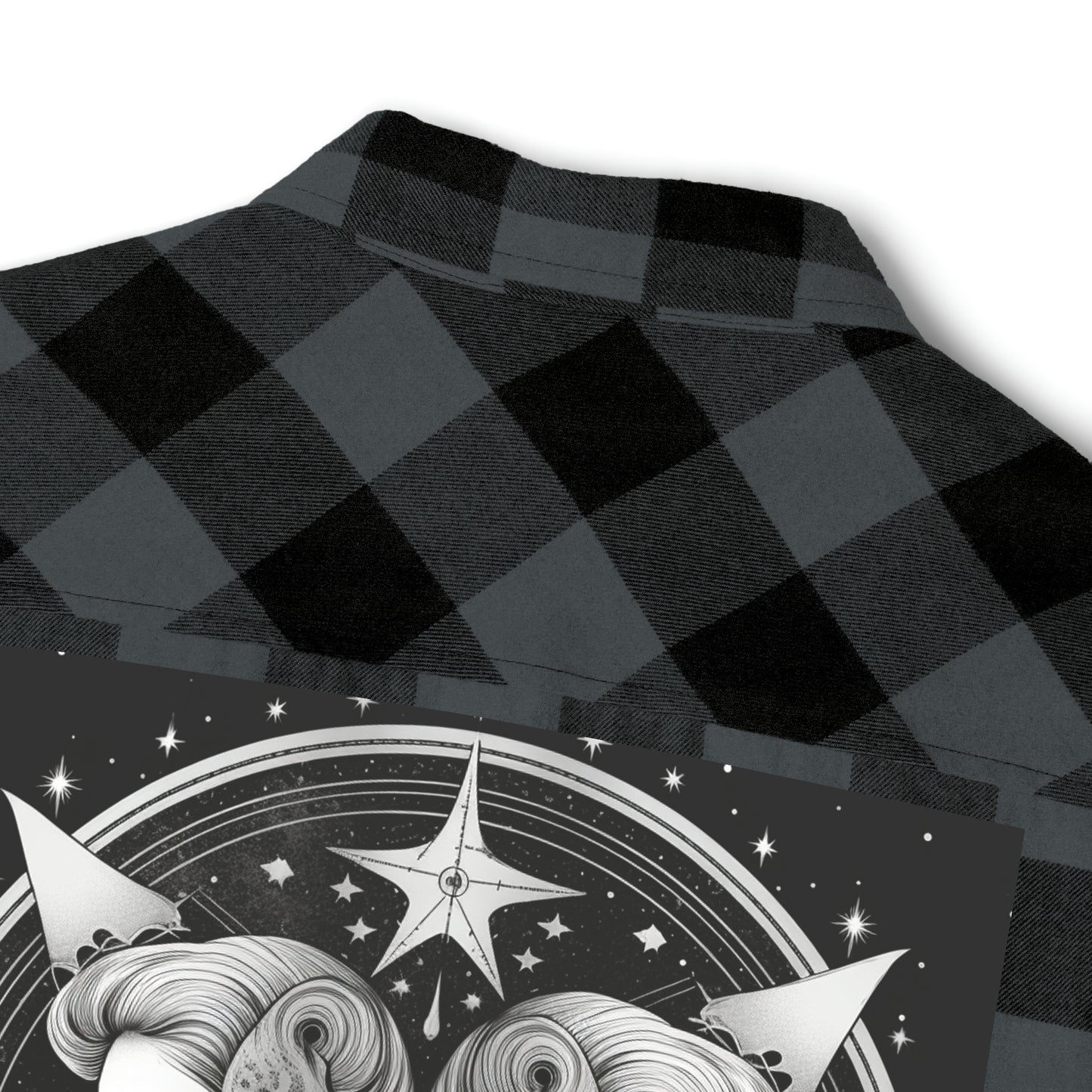 Gemini Astrology Sign - Unisex Flannel Shirt