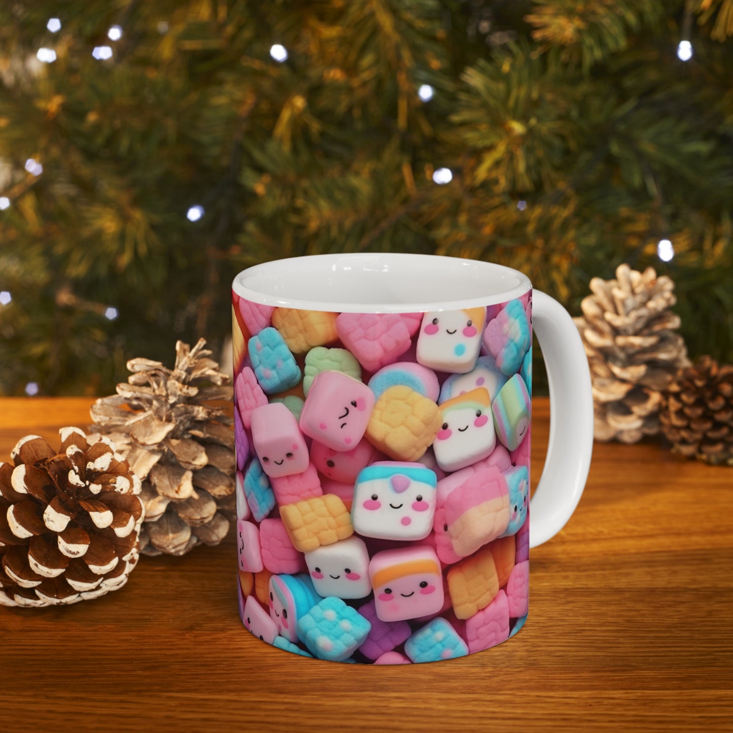 Kawaii Anime Sweets: Adorable Japanese Candy Magic - Ceramic Mug 11oz