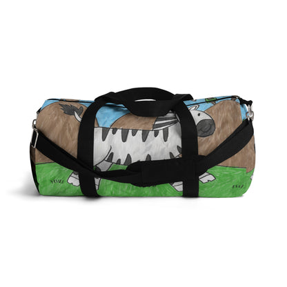 Zebra Graphic Hipster Zebra Animal Duffel Bag