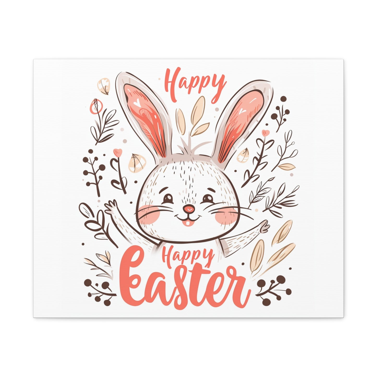 Happy Easter Bunny, Canvas Gallery Wraps