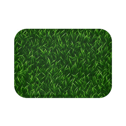 Touch Grass Indoor Style Outdoor Green Artificial Grass Turf - Bath Mat