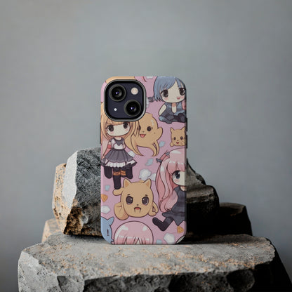 Kawaii Anime Girls: Cute and Adorable Manga Inspired Design - Tough Phone Cases