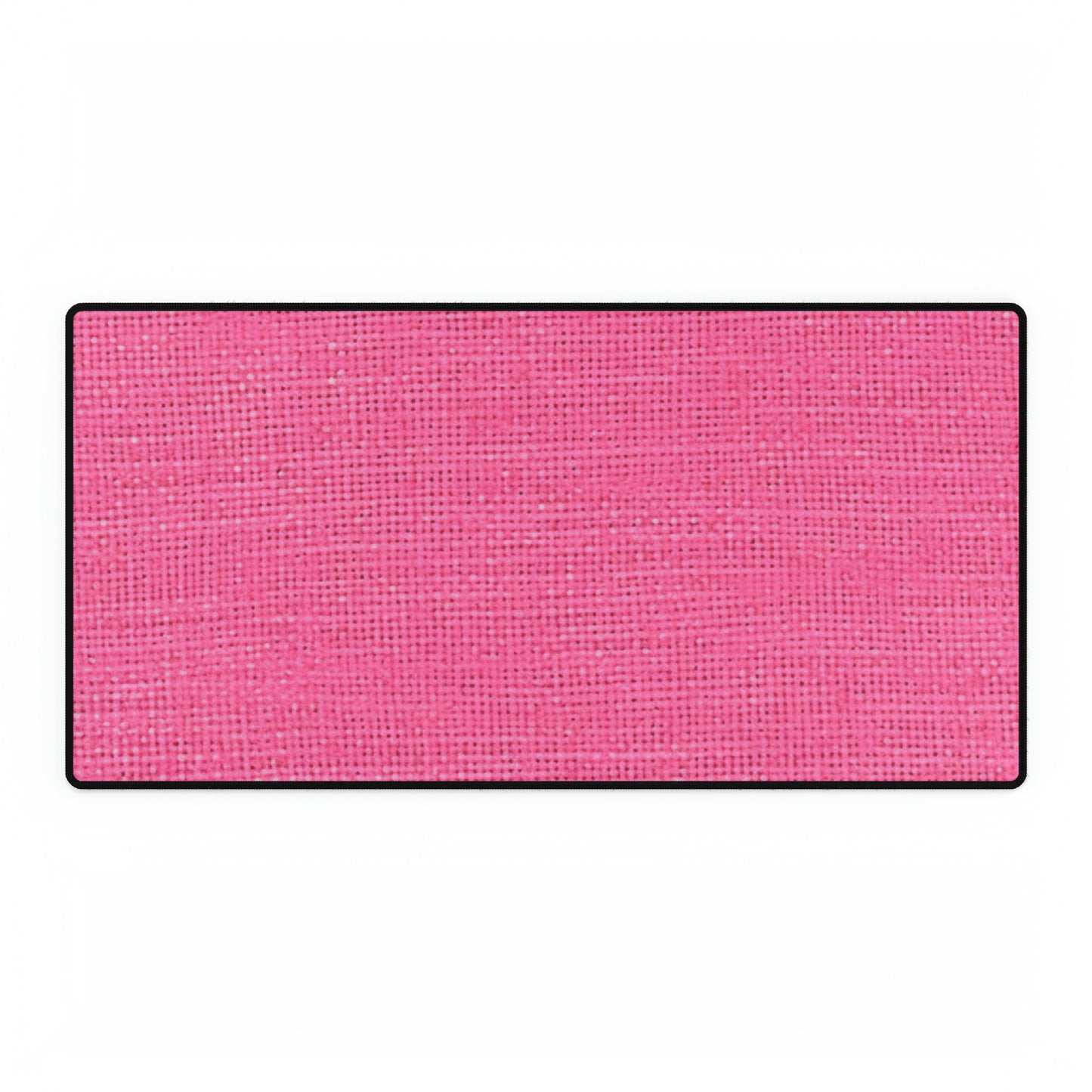 Doll Pink Faux Denim Design - Desk Mats