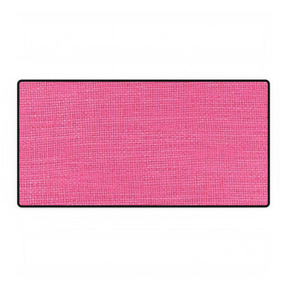 Doll Pink Faux Denim Design - Desk Mats