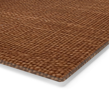 Luxe Dark Brown: Denim-Inspired, Distinctively Textured Fabric - Cutting Board