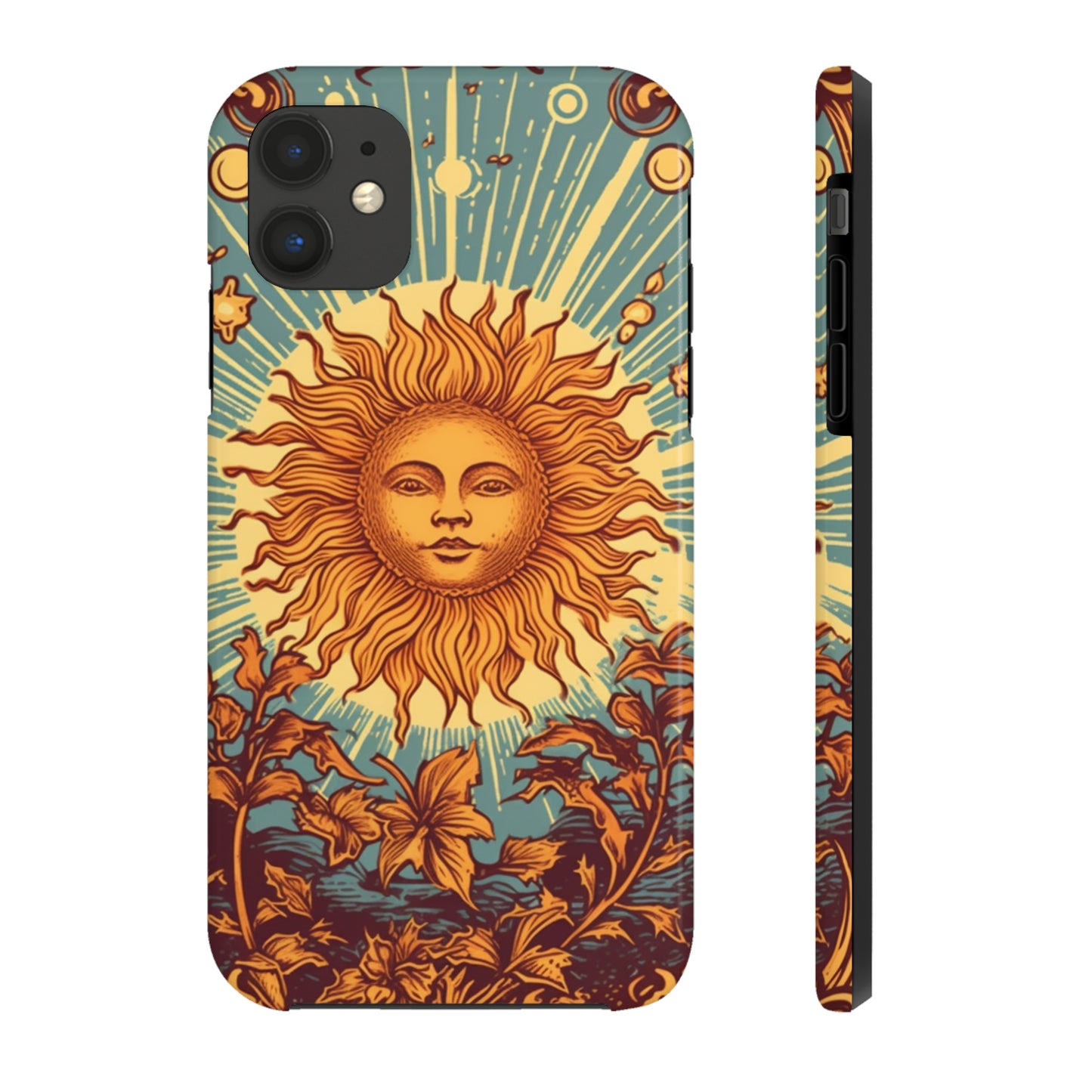 Sun Tarot Card Symbol of Growth, Life, and Radiance - Tough Phone Cases