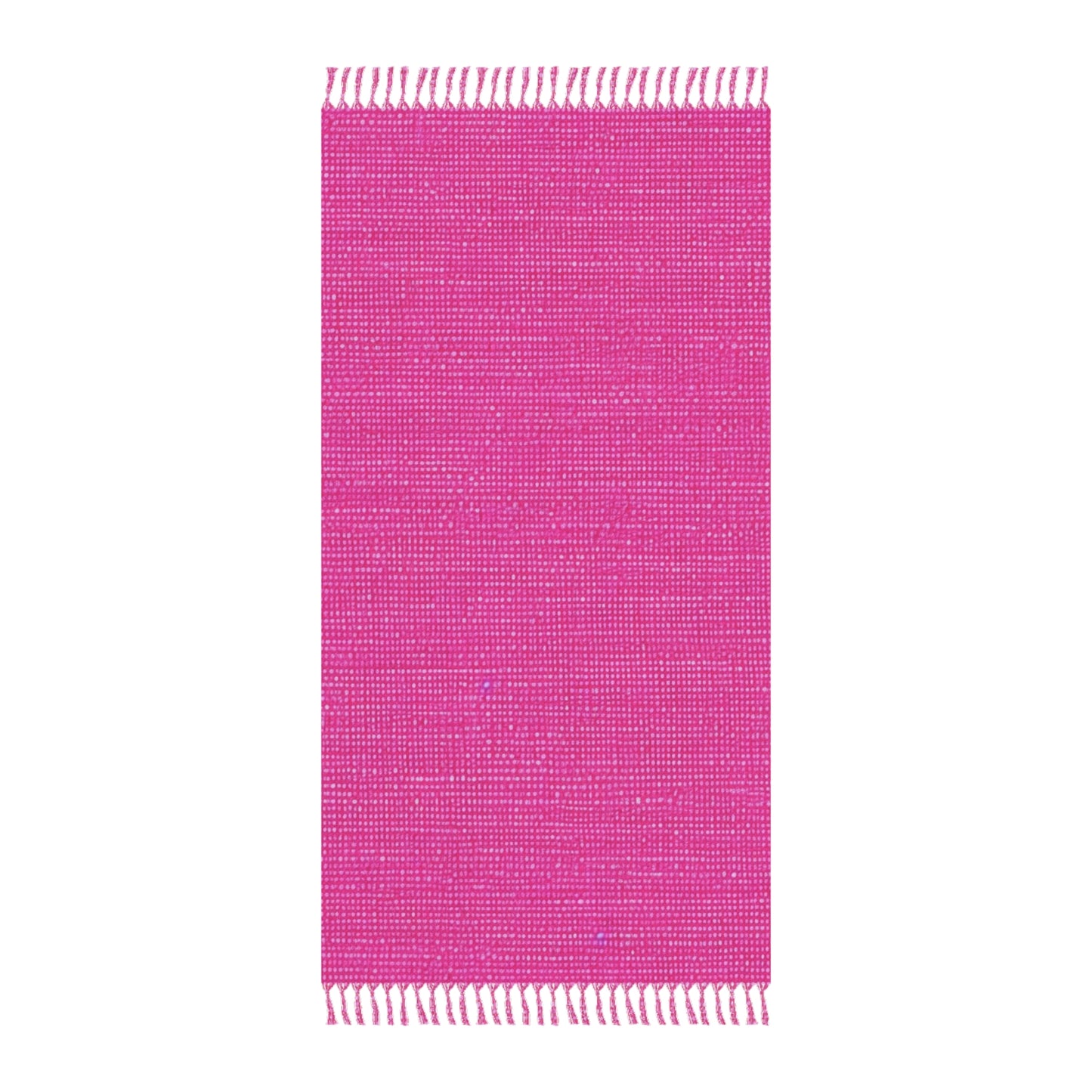 Hot Neon Pink Doll Like: Denim-Inspired, Bold & Bright Fabric - Boho Beach Cloth