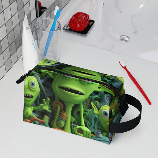Toy Alien Story Space Character Galactic UFO Anime Cartoon - Toiletry Bag