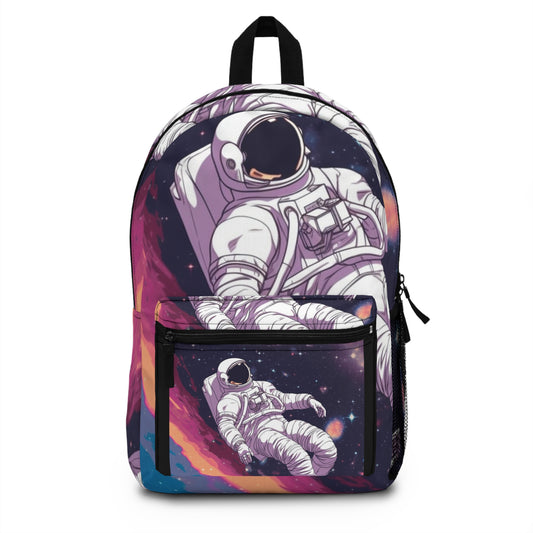 Astro Pioneer - Ilustración de una galaxia llena de estrellas - Mochila