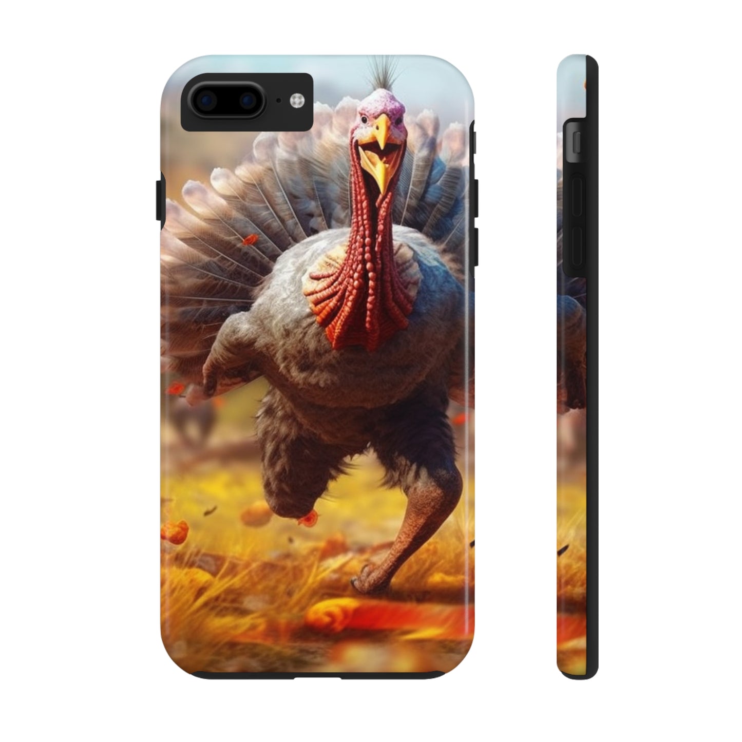 Thanksgiving Trot Turkey Run Athlete Sprint Racer Holiday Feast Dinner - Tough Phone Cases