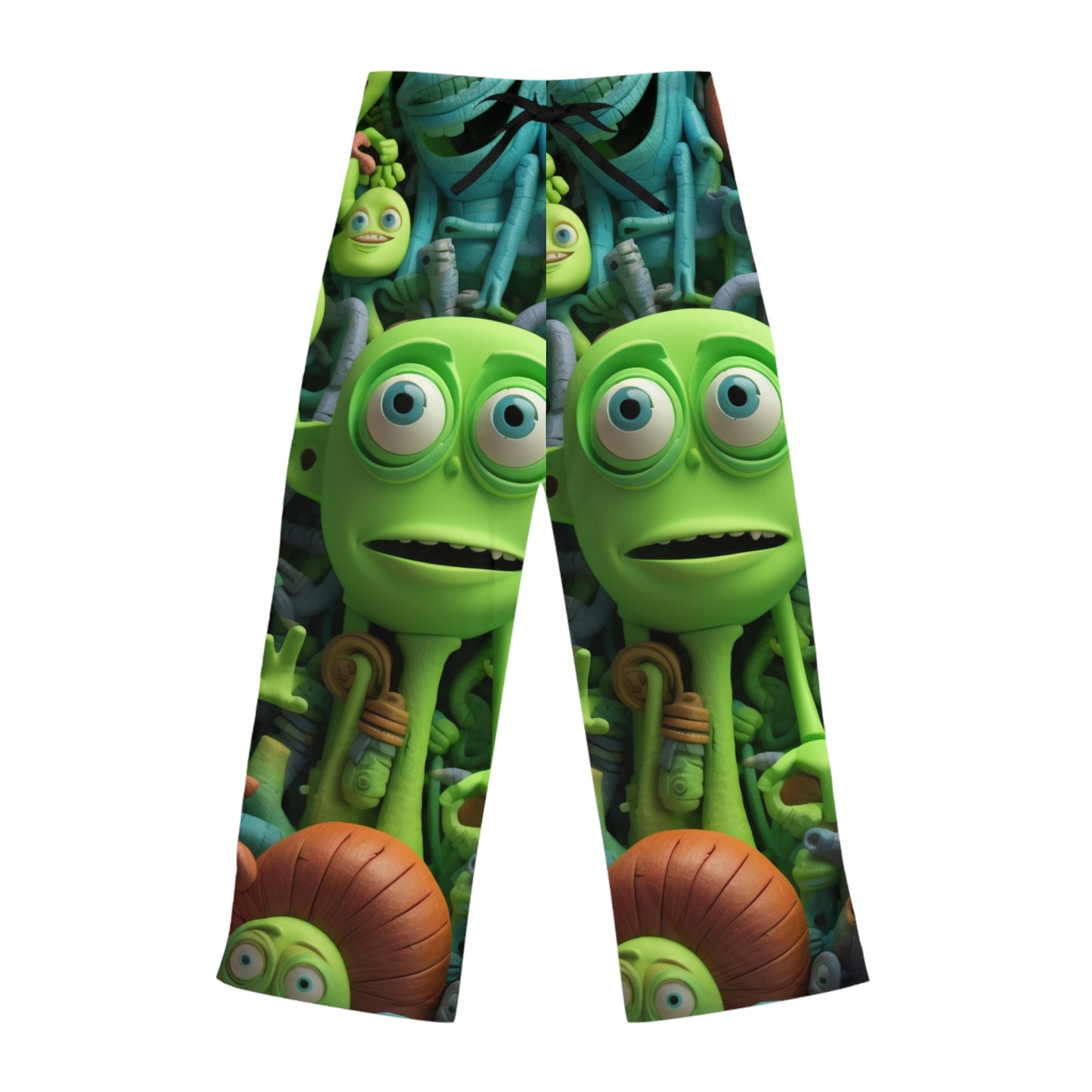 Toy Alien Story Space Character Galactic UFO Anime Cartoon - Women's Pajama Pants (AOP)