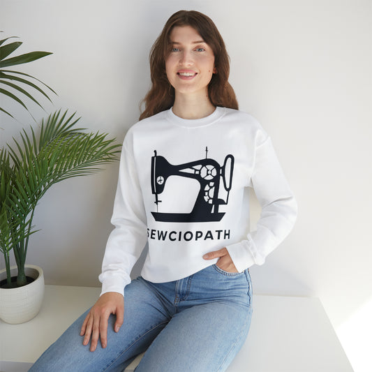 Sewing Sociopath Machine - Unisex Heavy Blend™ Crewneck Sweatshirt