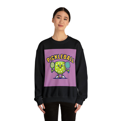 Pickleball Anime kawaii - Cartoon Graphic - Sport Character - Unisex Heavy Blend™ Crewneck Sweatshirt