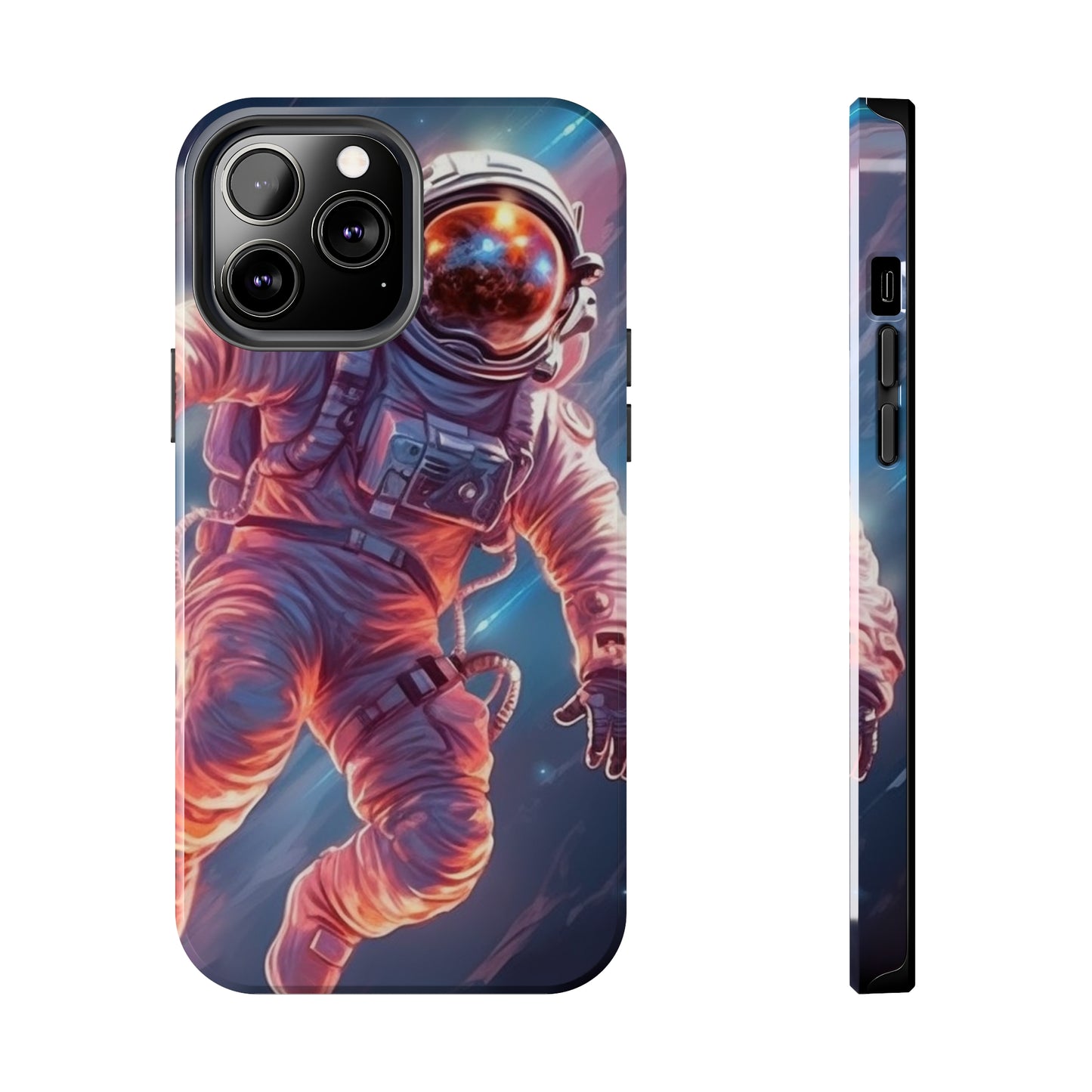 Astronaut Outer Space - Galaxy Starfield Art - Tough Phone Cases