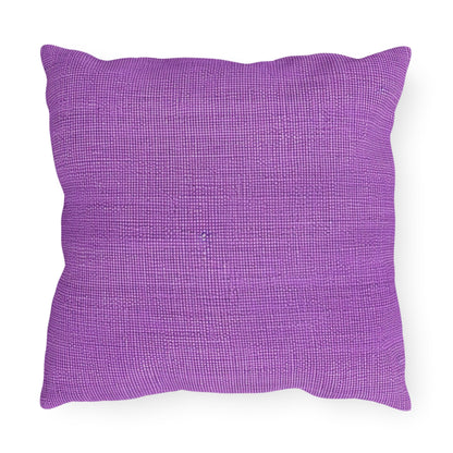 Hyper Iris Orchid Red: Denim-Inspired, Bold Style - Outdoor Pillows