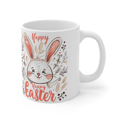 Happy Easter Bunny, Ceramic Mug 11oz