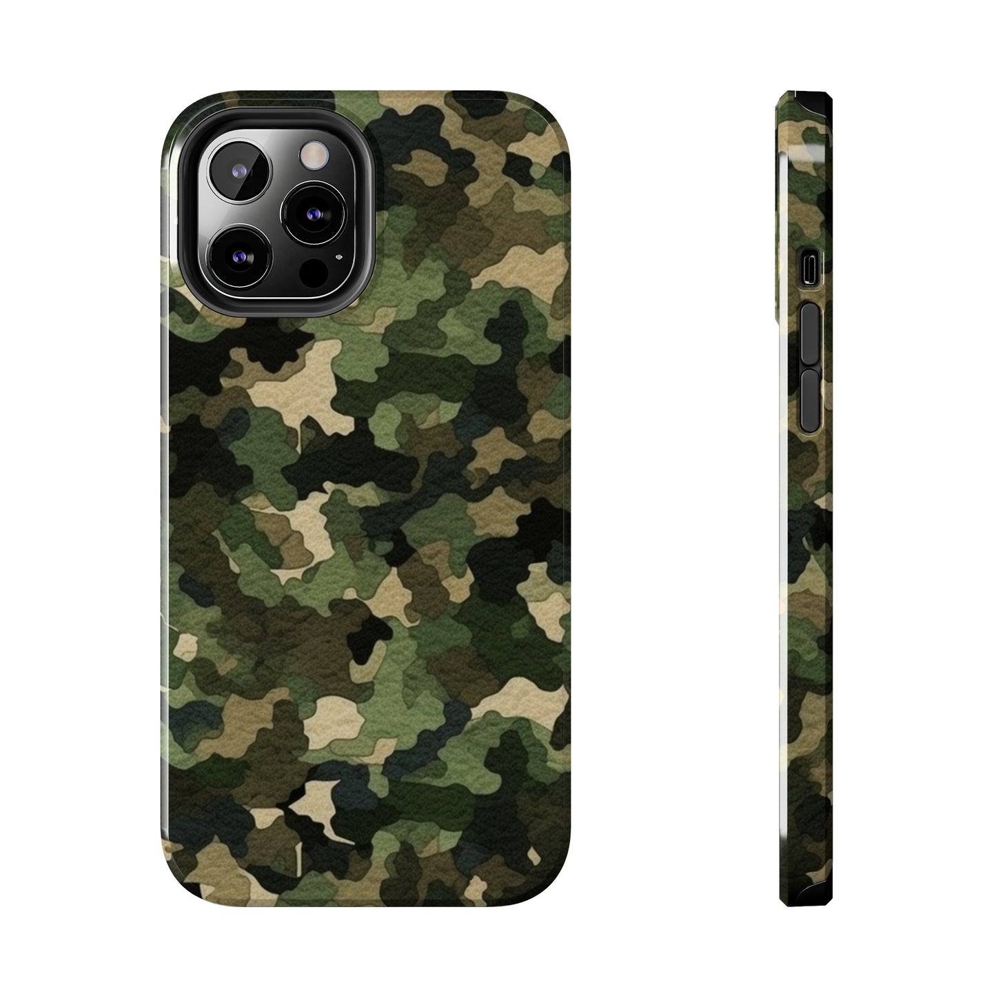 Camuflaje clásico | Envoltura de camuflaje | Camuflaje tradicional: fundas resistentes para teléfonos