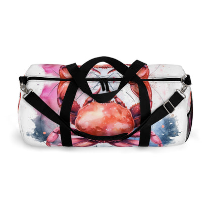 Cancer Star Sign - Elegant Zodiac Astrology - Duffel Bag