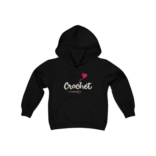 Regalo de amor de ganchillo - Estilo de coleccionista de moda de tela sincera - Sudadera con capucha de mezcla pesada para jóvenes 