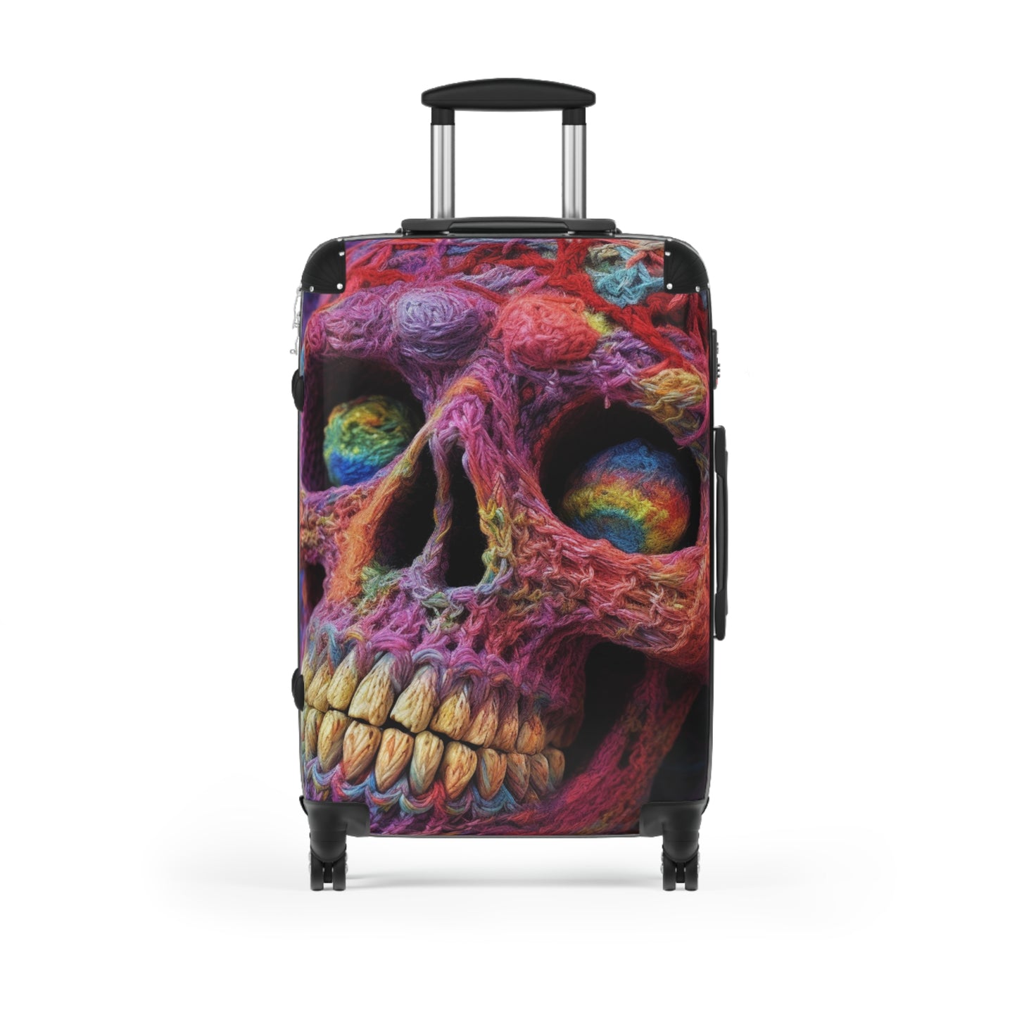 Crochet Skeleton Skull Halloween Horror Scary Style - Suitcase