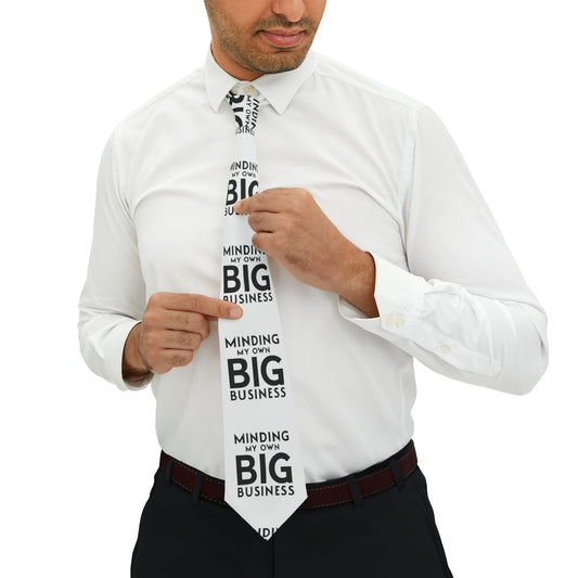 Minding My Own Big Business, Gift Shop Store, Necktie