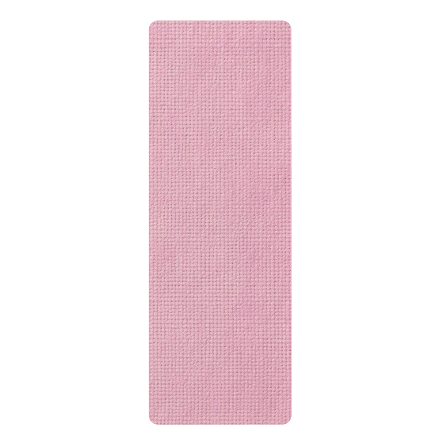 Blushing Garment Dye Pink: Denim-Inspired, Soft-Toned Fabric - Rubber Yoga Mat