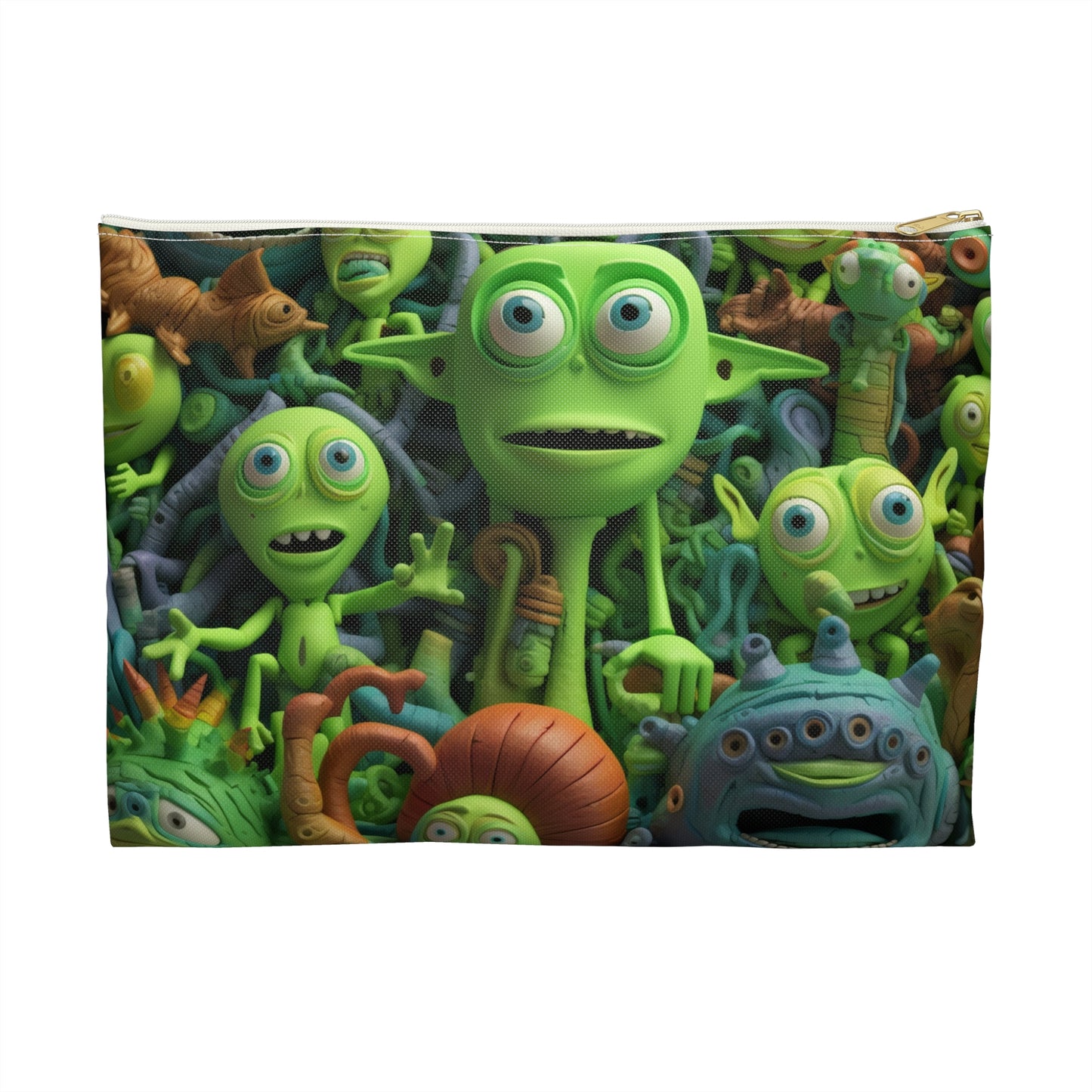 Toy Alien Story Space Character Galactic UFO Anime Cartoon - Accessory Pouch