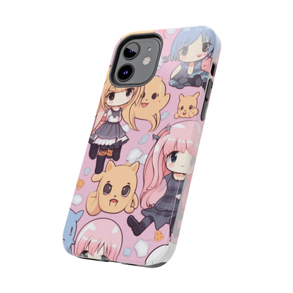 Kawaii Anime Girls: Cute and Adorable Manga Inspired Design - Tough Phone Cases