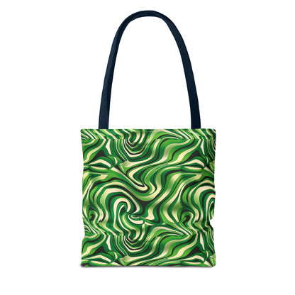 Disco Zebra Green - Tote Bag (AOP)