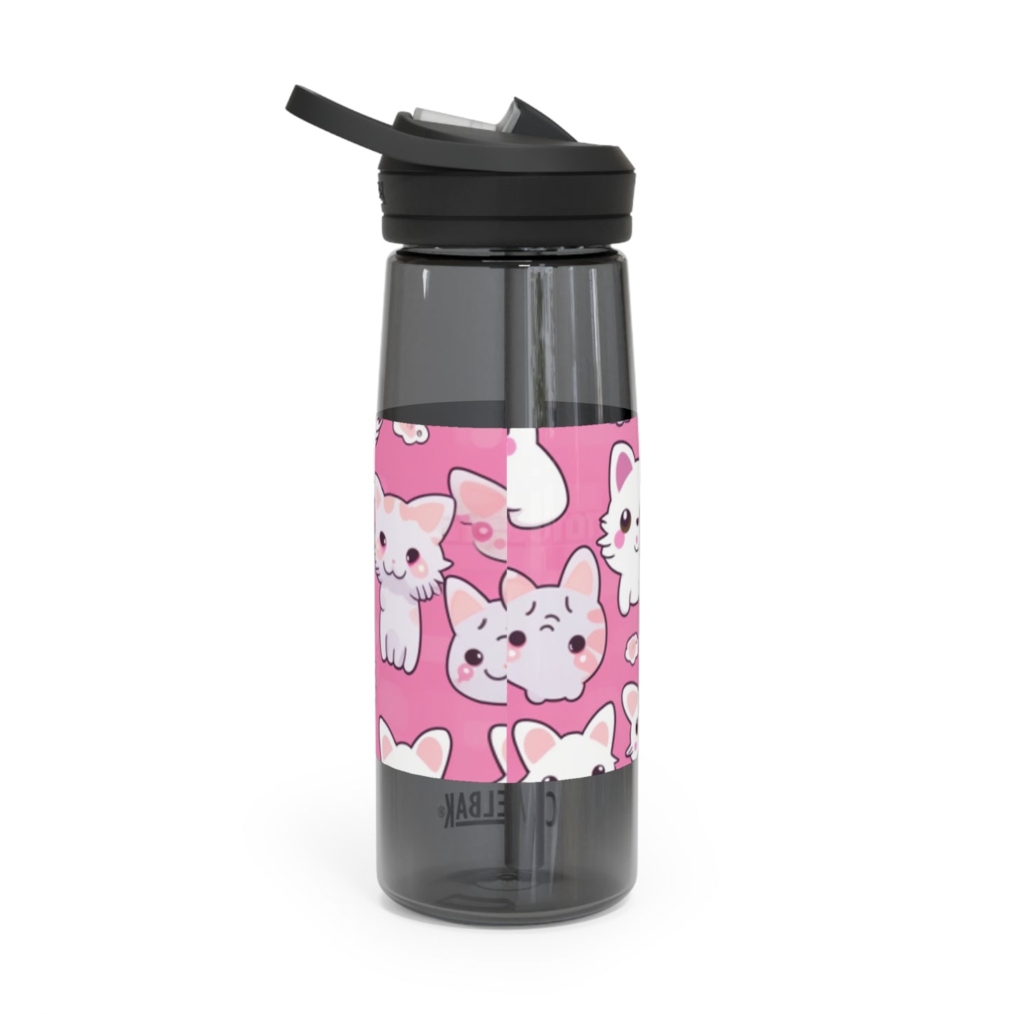 Cartoon Anime Kitten, Cat, Kitty - Cute and Colorful - CamelBak Eddy®  Water Bottle, 20oz\25oz