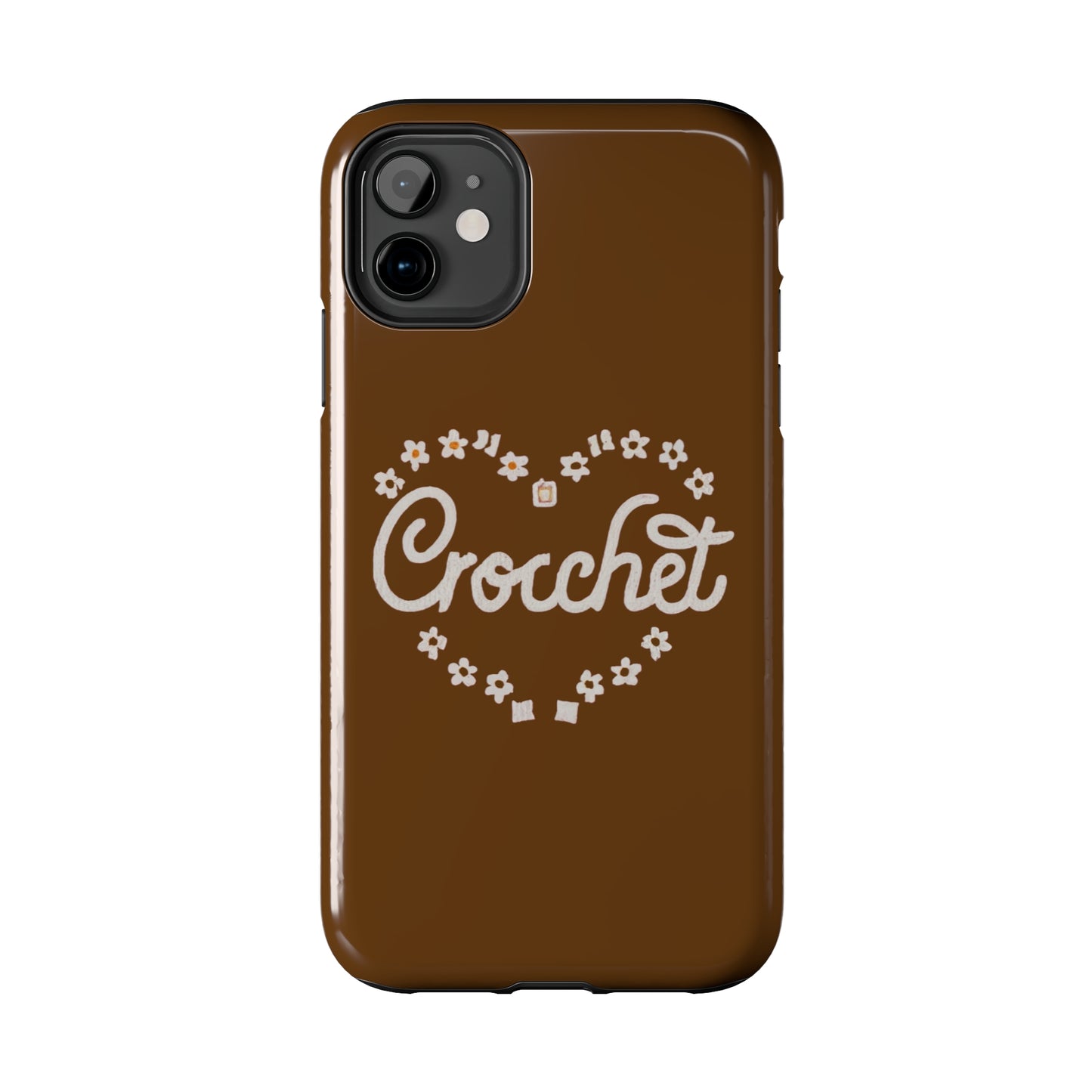 Crochet Heart Hobby Passion Gift Love Design - Tough Phone Cases