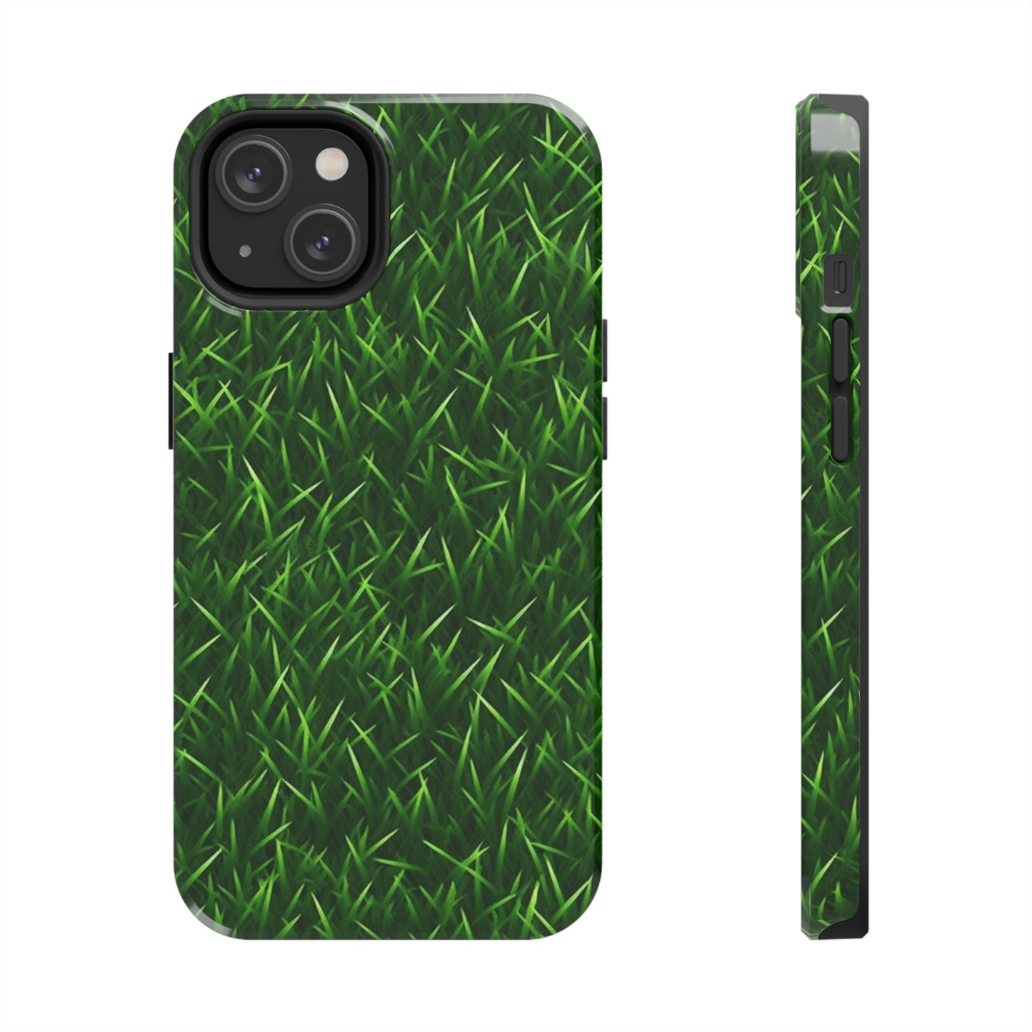 Touch Grass Indoor Style Outdoor Green Artificial Grass Turf - Tough Phone Cases