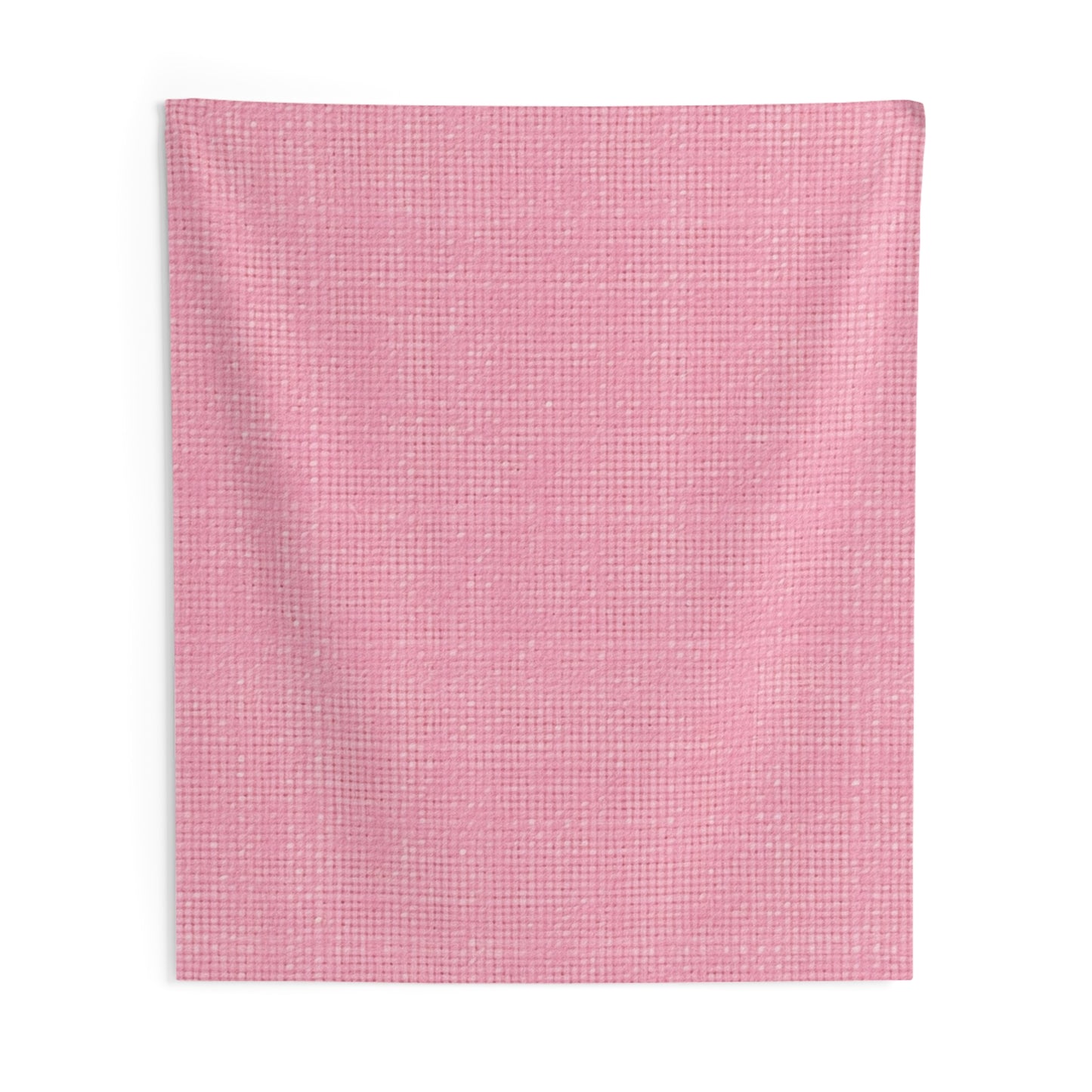 Pastel Rose Pink: Denim-Inspired, Refreshing Fabric Design - Indoor Wall Tapestries