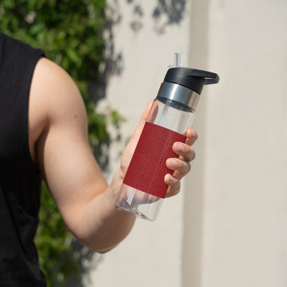 Bold Ruby Red: Denim-Inspired, Passionate Fabric Style - Kensington Tritan™ Sport Bottle, 20oz