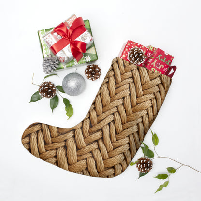 Jute Herringbone Chunky - Christmas Stockings