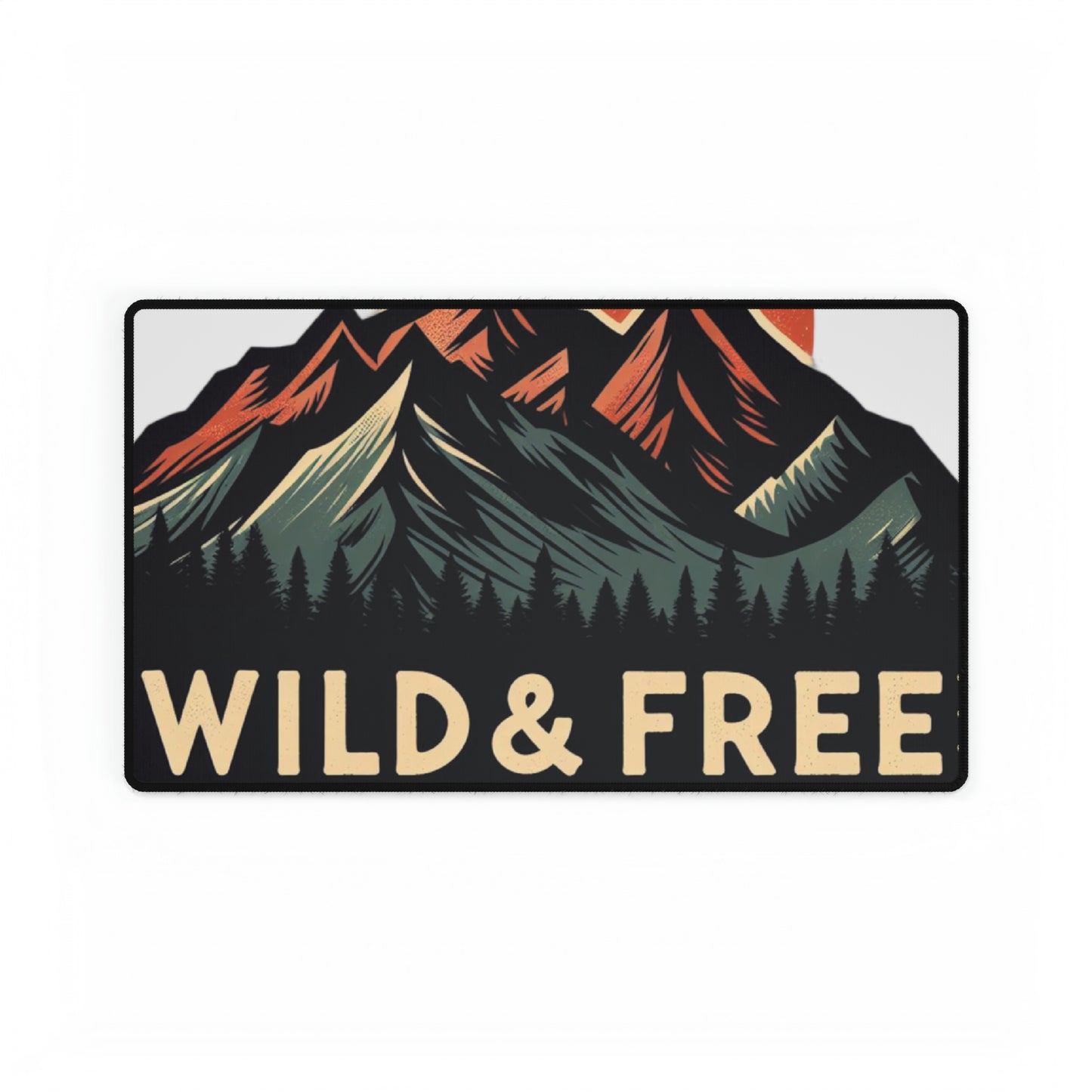 Wild and Free Mountain Travel - Desk Mats