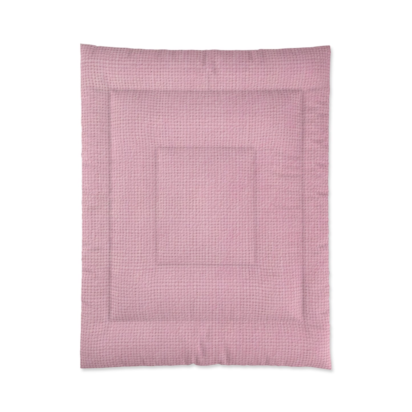 Blushing Garment Dye Pink: Denim-Inspired, Soft-Toned Fabric - Comforter