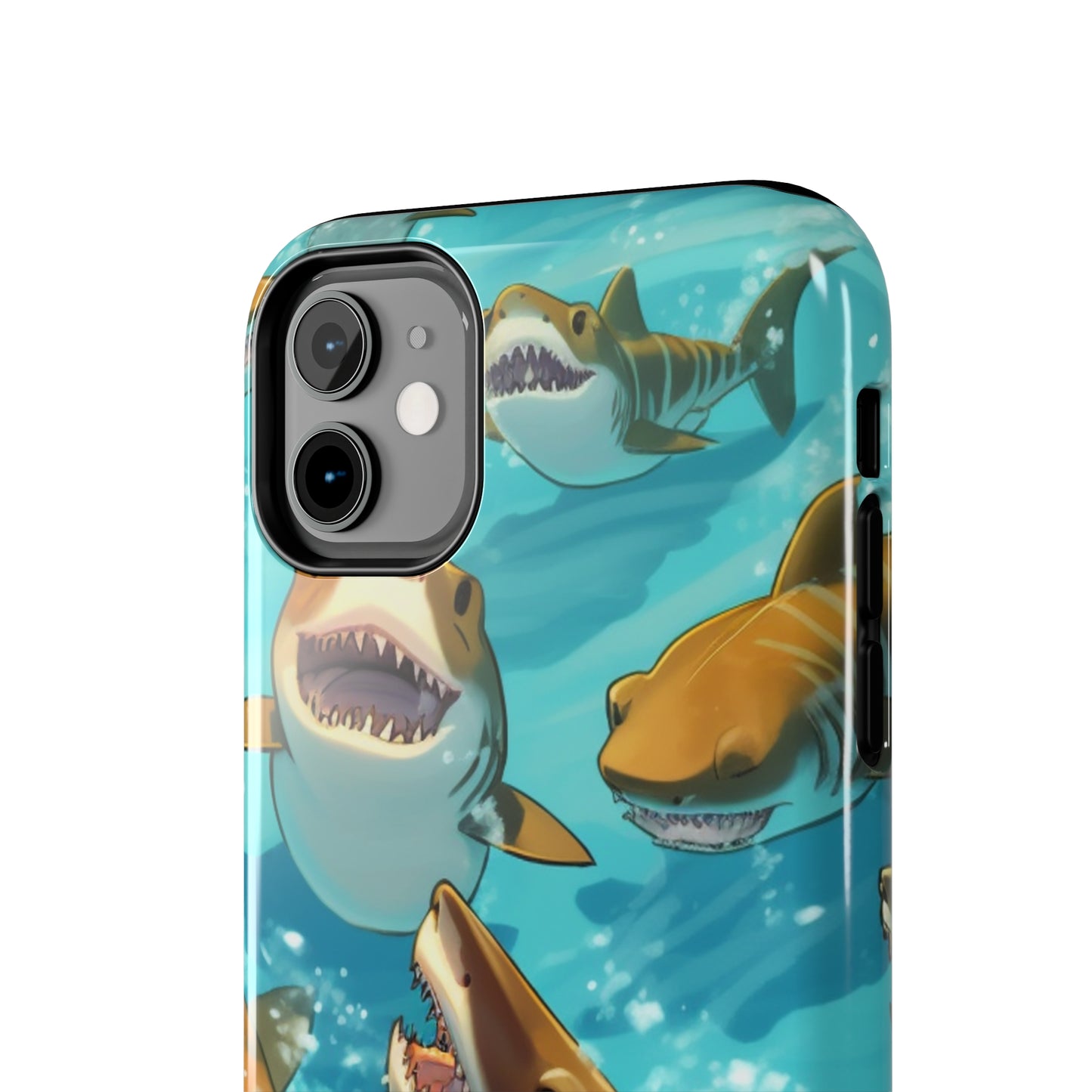 Tiger Shark: Ocean Marine Wildlife - Underwater - Tough Phone Cases