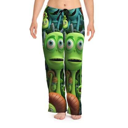 Toy Alien Story Space Character Galactic UFO Anime Cartoon - Women's Pajama Pants (AOP)