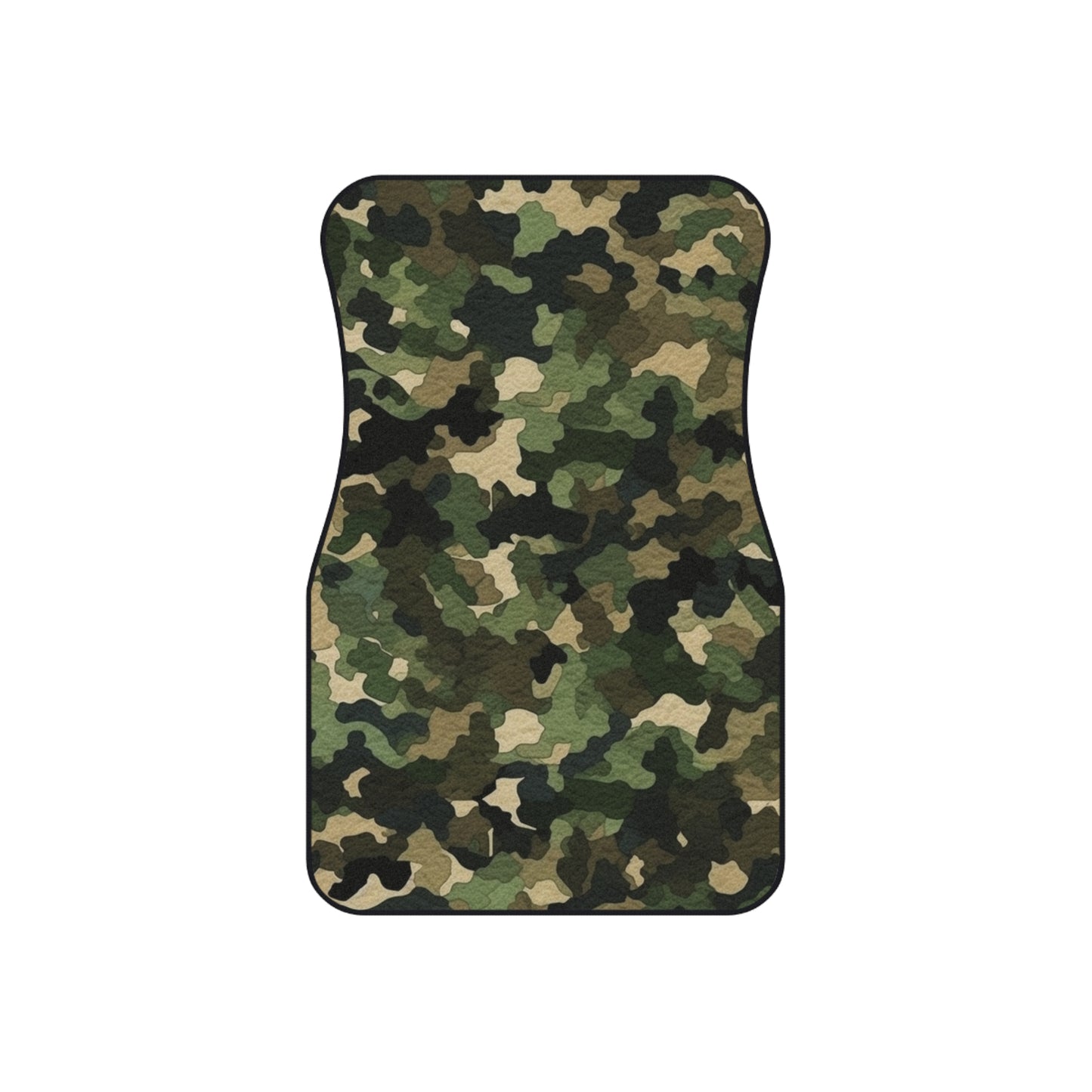 Camuflaje clásico | Envoltura de camuflaje | Camuflaje Tradicional - Alfombrillas Coche (Set de 4) 